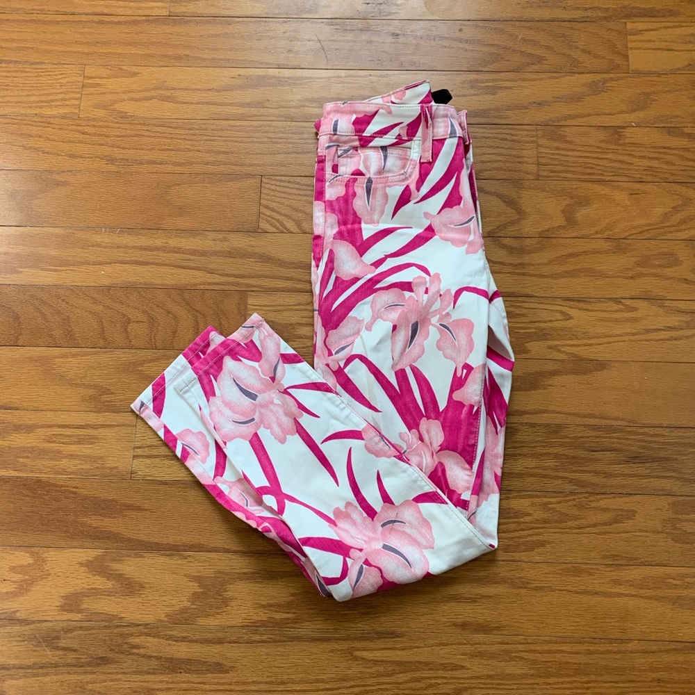 Floral straight leg Joes Jeans